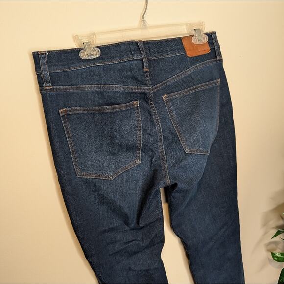 J. Crew Matchstick High Rise Petite Dark Wash Jeans 30P - Picture 3 of 7